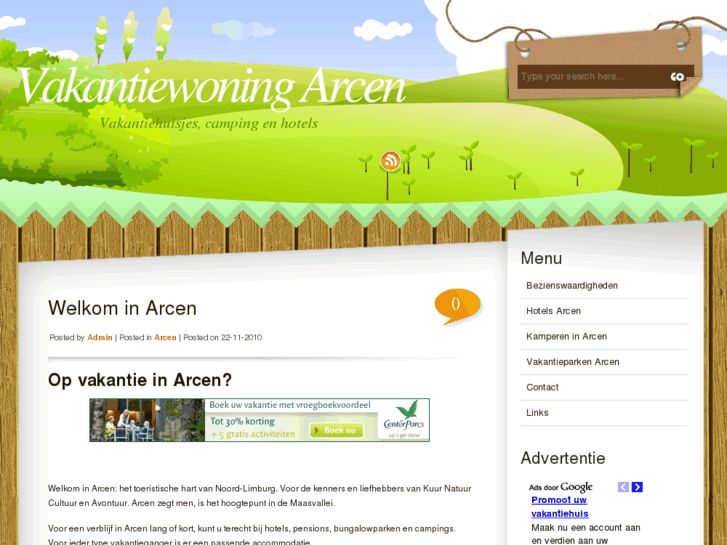 www.vakantiewoning-arcen.nl