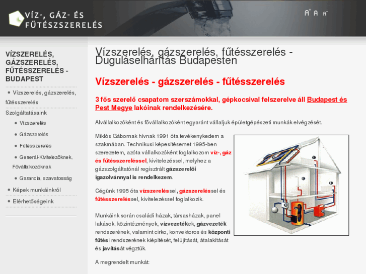 www.viz-gaz-futesszereles.hu