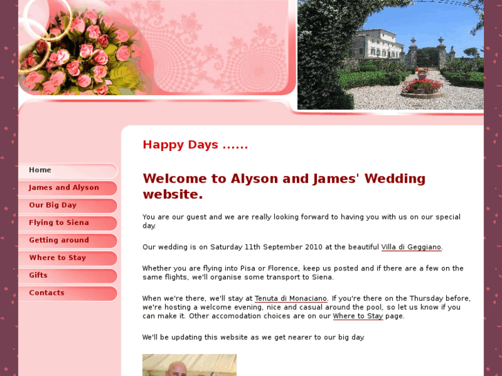 www.alysonandjames.com