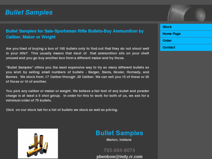 www.bulletsamples.com