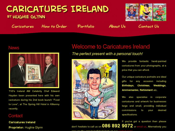 www.caricaturesireland.com