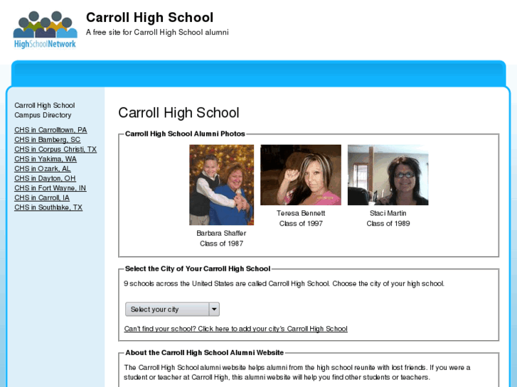 www.carrollhighschool.net