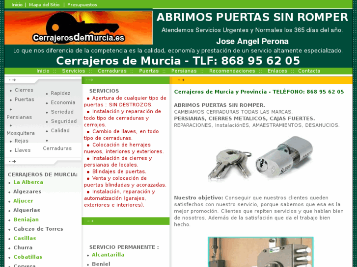 www.cerrajerosdemurcia.es