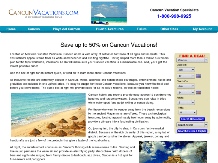 www.cheapcancunvacation.com