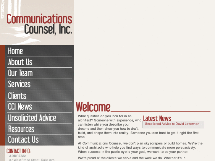 www.communicationscounsel.com