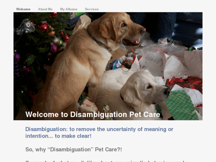 www.disambiguationpetcare.com