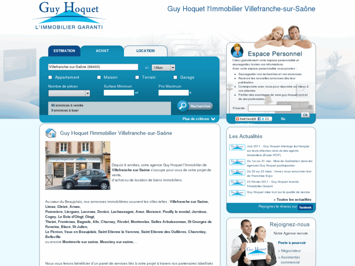 www.guyhoquet-immobilier-villefranche-saone.com