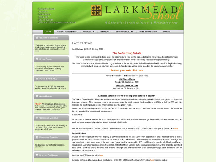 www.larkmead-school.com