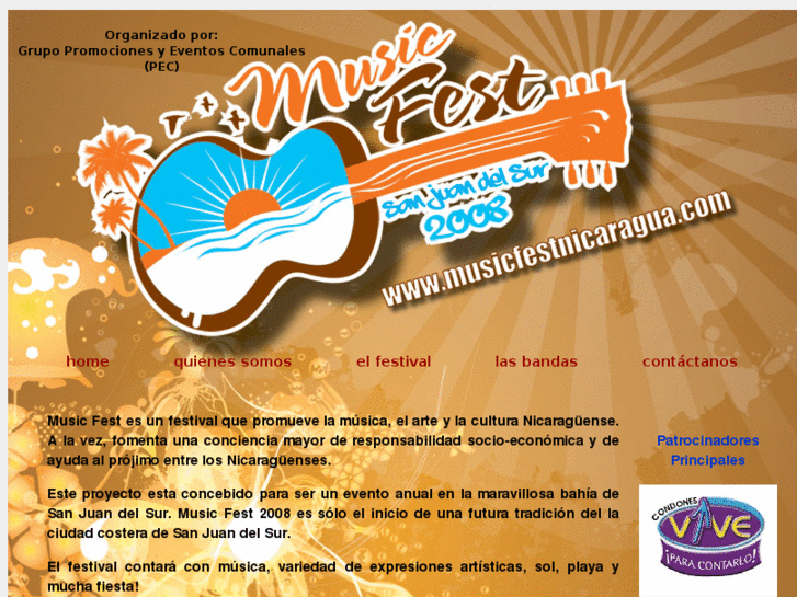 www.musicfestnicaragua.com