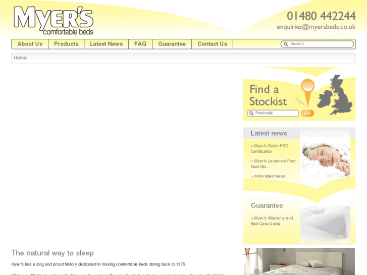 www.myersbeds.co.uk