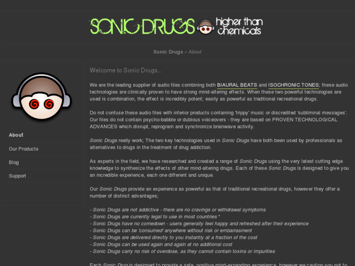 www.sonic-drugs.com