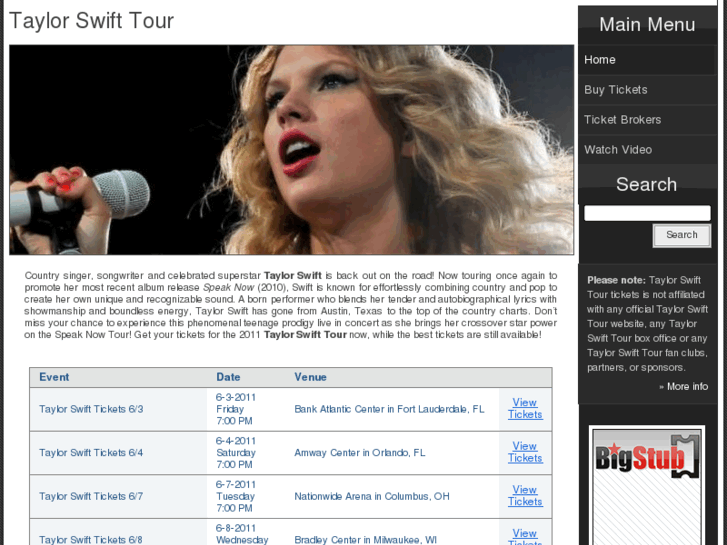 www.taylorswifttour.org