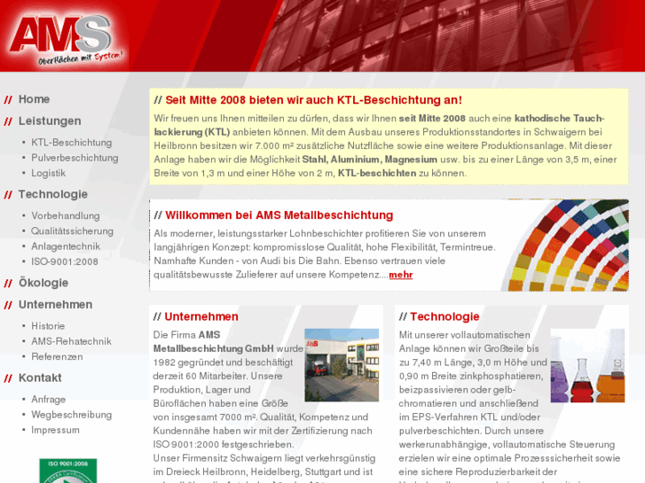 www.ams-metallbeschichtung.de