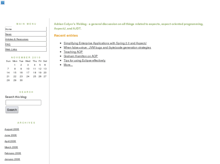 www.aspectprogrammer.org