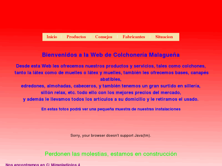 www.colchoneriamalaguena.com