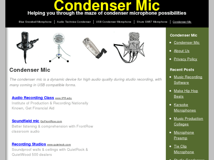 www.condensermic.net