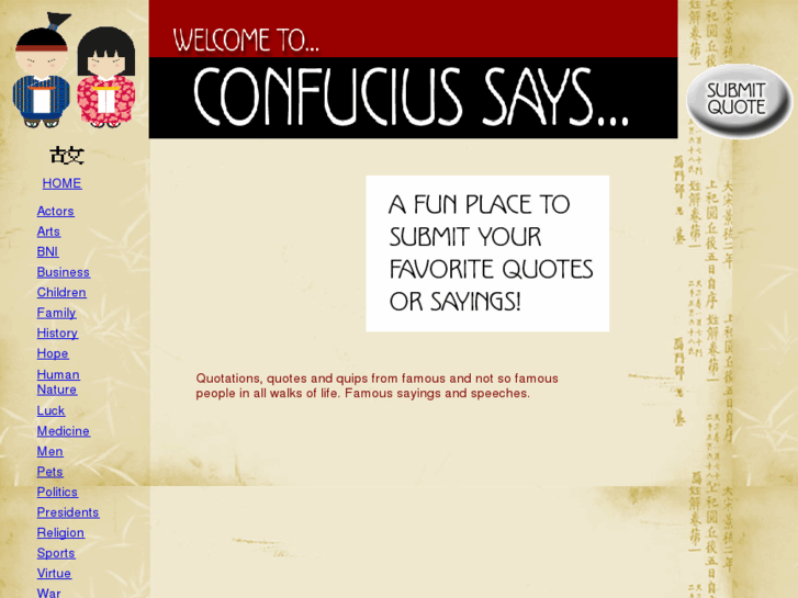 www.confucius-says.com