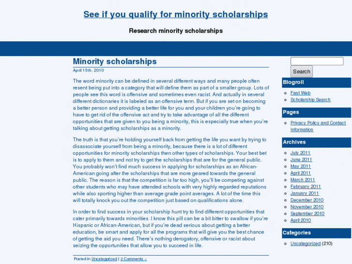 www.getminorityscholarships.com