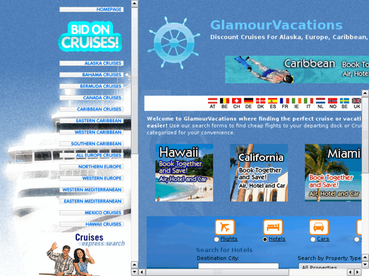 www.glamourvacations.com