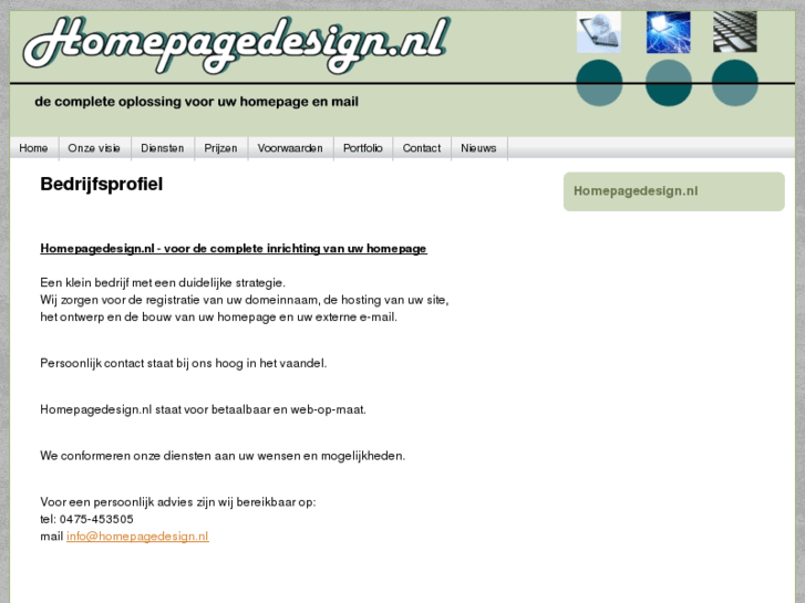 www.homepagedesign.nl