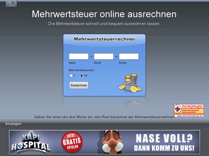 www.mehrwertsteuerrechner.de