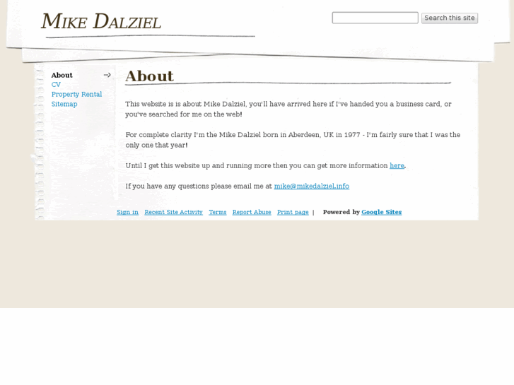www.mikedalziel.info