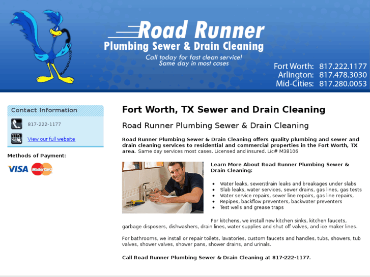 www.roadrunnerplumbingservices.net