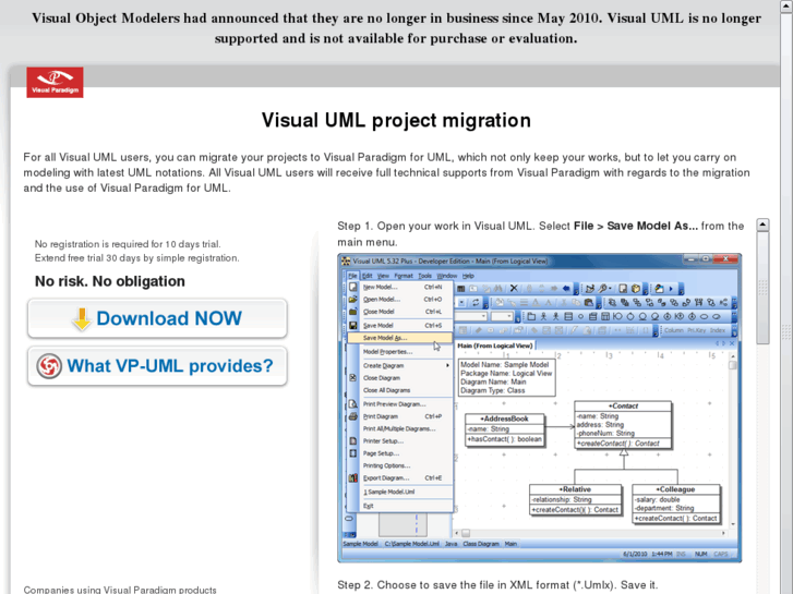 www.visualuml.net