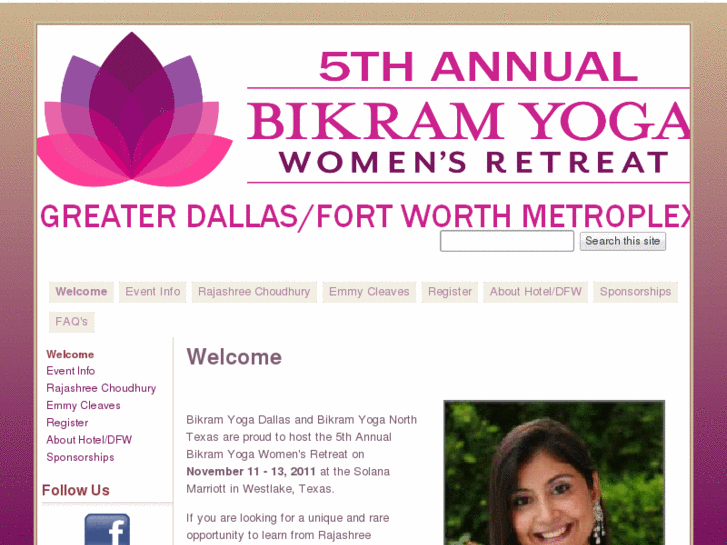 www.bikramyogawomensretreat.com