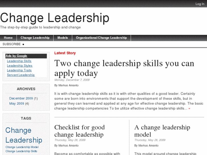 www.changeleadership.com