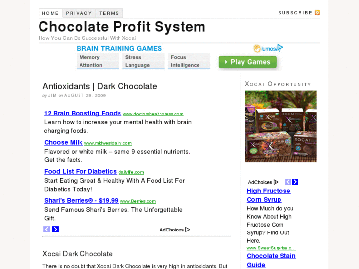 www.chocolateprofitsystem.com