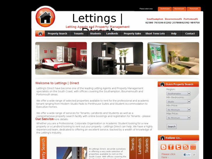 www.flats-to-rent-southampton.com