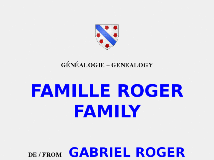 www.genealogiegabrielroger.com