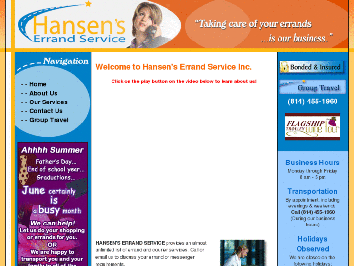 www.hansenerrandservice.com