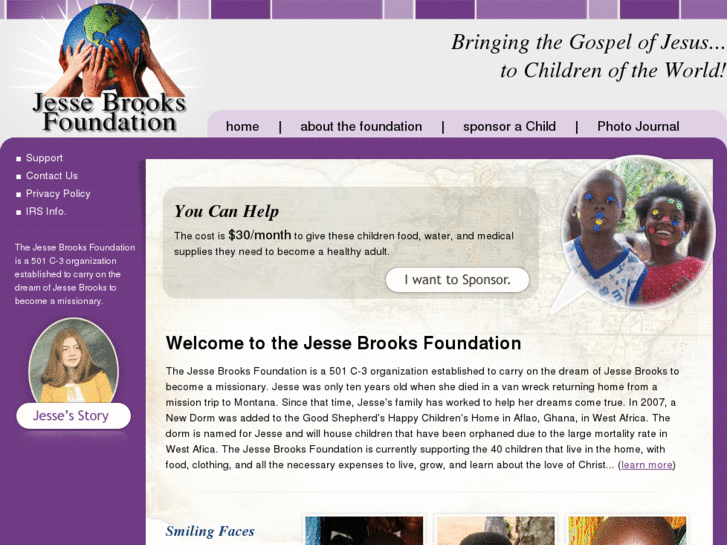 www.jessebrooksfoundation.org