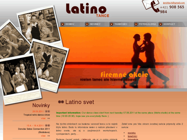 www.latinotance.sk