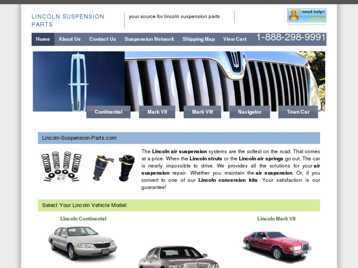 www.lincoln-suspension-parts.com