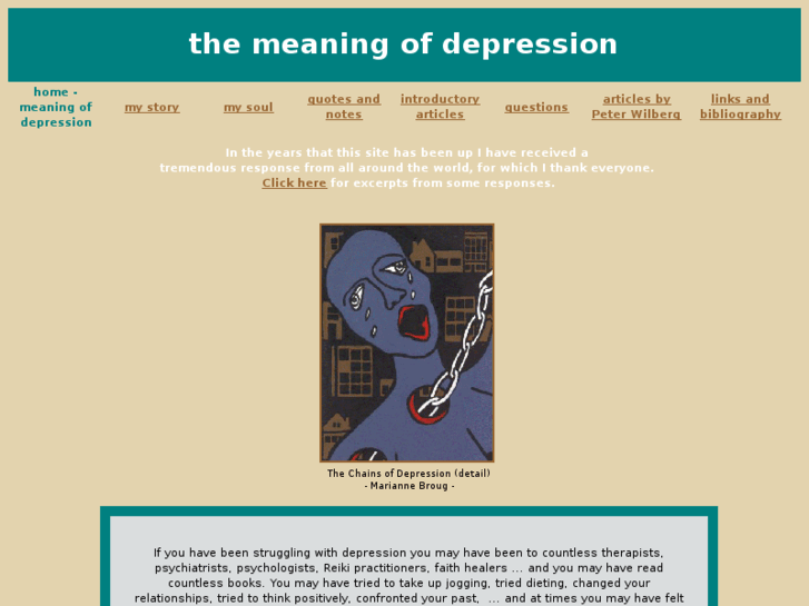 www.meaningofdepression.com