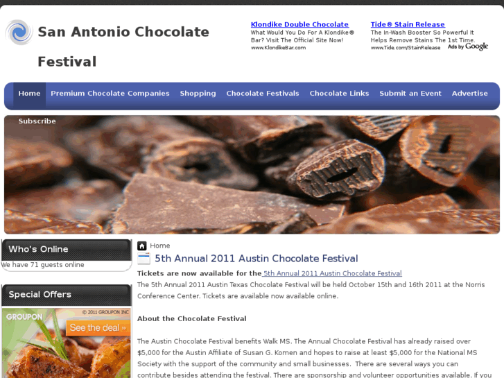 www.sanantoniochocolatefestival.com