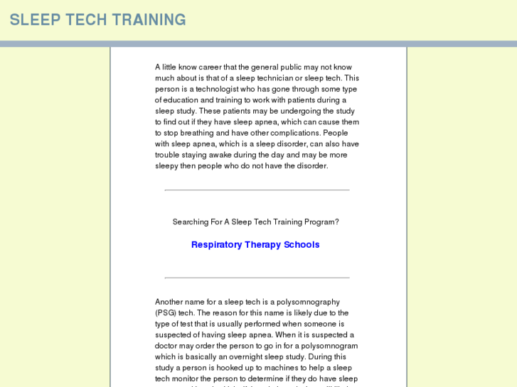 www.sleeptechtraining.com