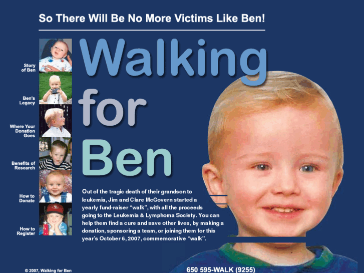 www.walkingforben.org