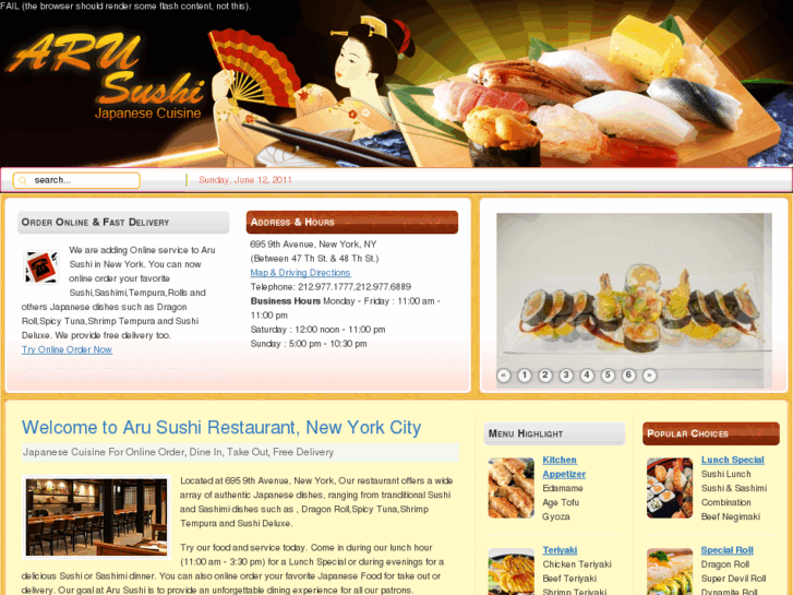 www.arusushi.com