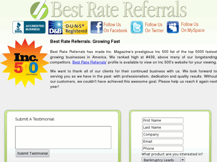 www.bestratereferrals.net