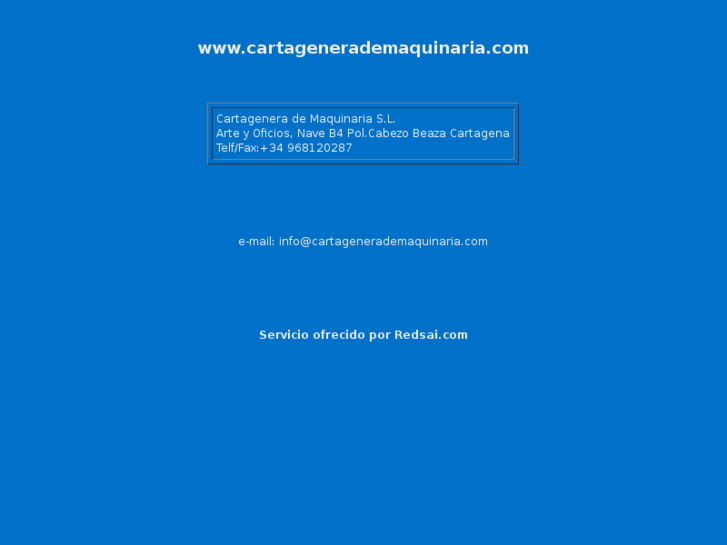 www.cartagenerademaquinaria.com