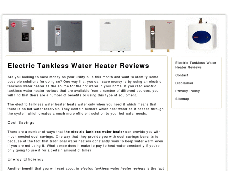 www.electrictanklesswaterheaterreviews.net