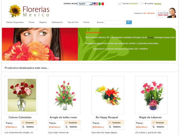 www.floreriasenmexico.com.mx