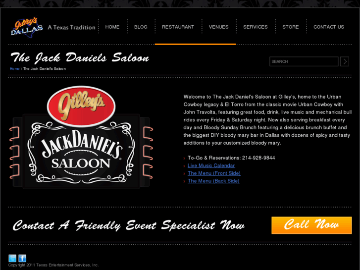 www.gilleyssaloon.com