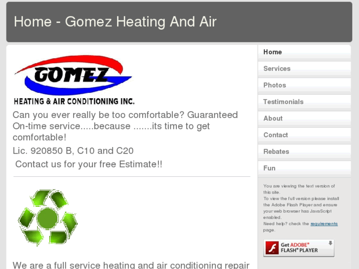 www.gomezheatingandair.com