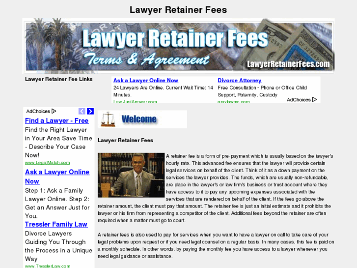 www.lawyerretainerfees.com