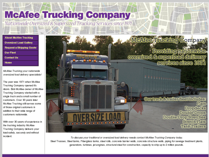 www.mcafeetrucking.com